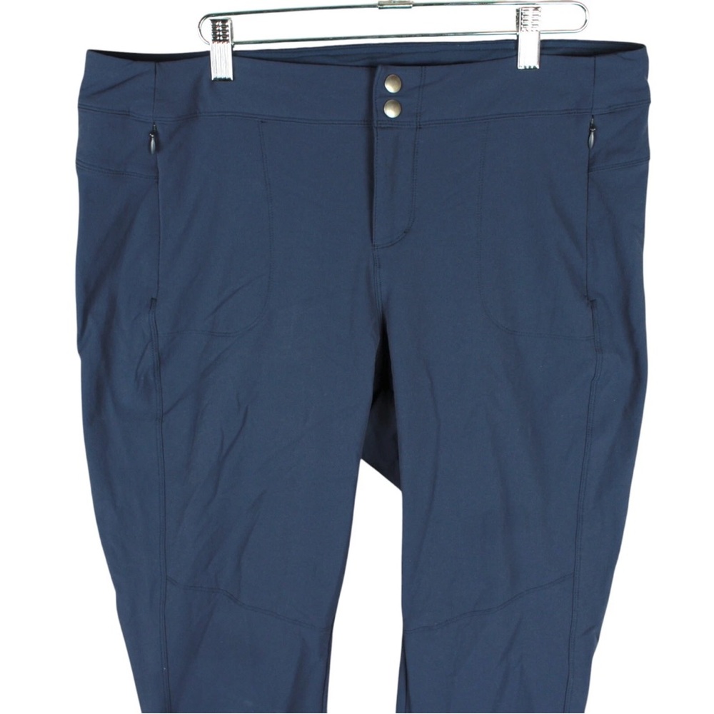 KUHL Woman Transcendr Zip Hiking Outdoor Skinny Pants Blue 12 Regular Relaxed - Picture 3 of 14